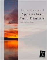 Appalachian Nunc Dimittis Eight-Part choral sheet music cover